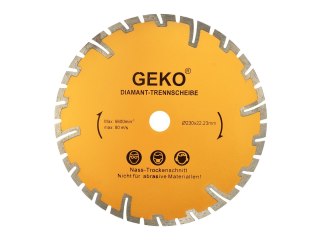 Tarcza diam.230mm głębokie cięcie GEKO (25) Geko