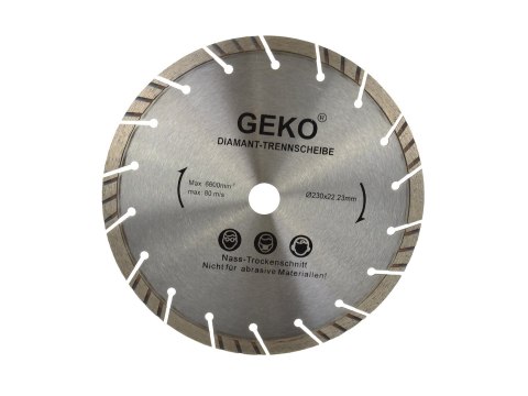 Tarcza diam.230mm szara-laser (25) Geko