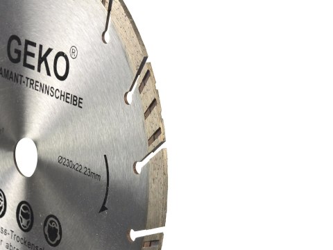 Tarcza diam.230mm szara-laser (25) Geko