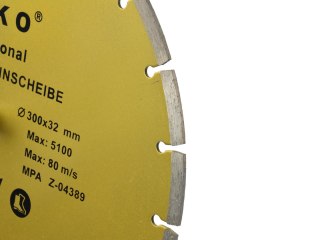 Tarcza diam.300x8x32mm segment GEKO (10) Geko