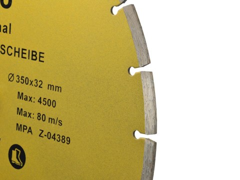 Tarcza diam.350x8x32mm segment.GEKO Geko