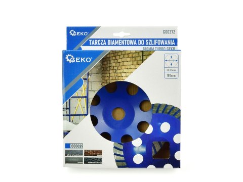 Tarcza diam. do szlif.180mm turbo GEKO (20) Geko