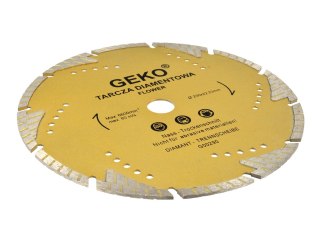 Tarcza diamentowa 230mm "flower" GEKO (25/40) Geko