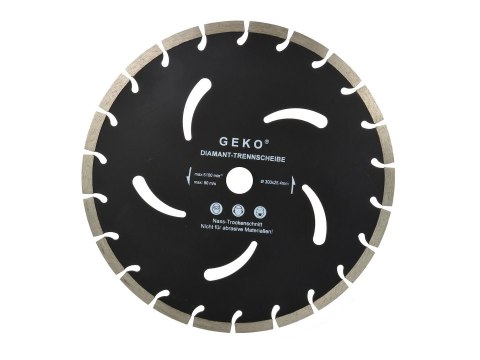 Tarcza diamentowa czarna 300x10x25,4mm GEKO(10) Geko