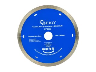 Tarcza do cięcia glazury 180mmx10x1.6mm PREMIUM (50) Geko
