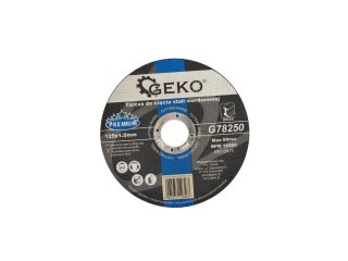 Tarcza do cięcia stali nierdzewnej GEKO PREMIUM 125x1.0 (10/25/50/400) Geko
