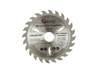 Tarcza do drewna 125x22x24T(200) Geko