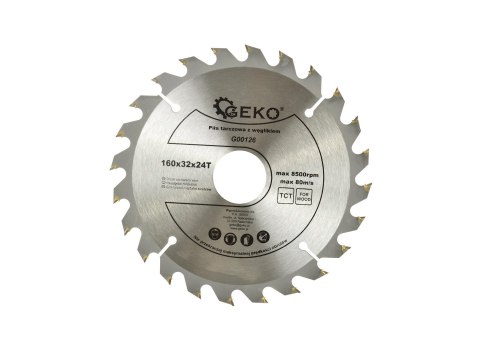 Tarcza do drewna 160x32x24T (100) Geko