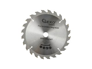 Tarcza do drewna 205x20x24T(50) Geko