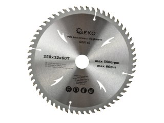 Tarcza do drewna 250x32x60T(25) Geko