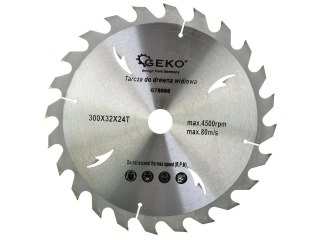 Tarcza do drewna 300x32x24T(otwory)(20) Geko