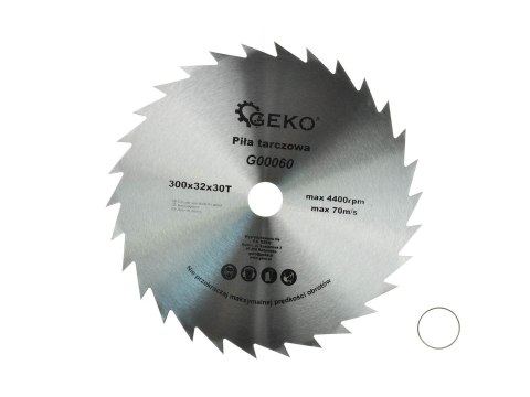 Tarcza do drewna 300x32x30T b/w (20) Geko