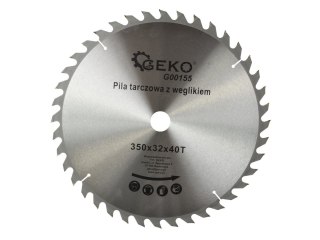 Tarcza do drewna 350x32x40T(15) Geko
