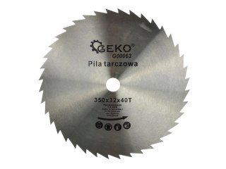 Tarcza do drewna 350x32x40T b/w (20) Geko