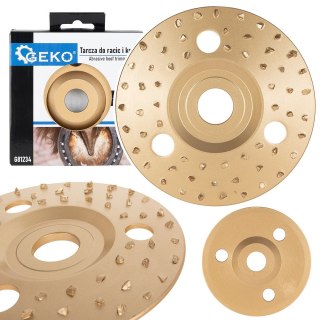 Tarcza do korekcji racic i kopyt 125mm - średnioziarnista (50) Geko