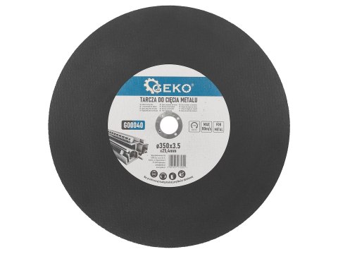 Tarcza do metalu 350x3.5x25,4 (25) Geko