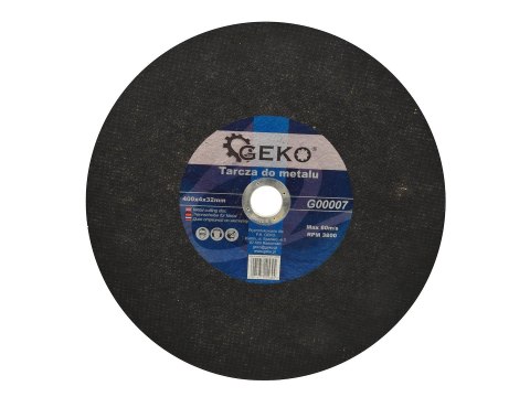 Tarcza do metalu 400x4x32 GEKO(5/25) Geko