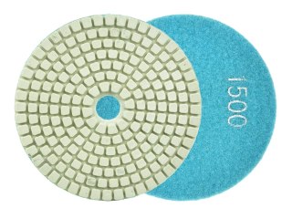 Tarcza polerska do szlifowania gresu na mokro 100mm GR1500 (5/25/250) Geko