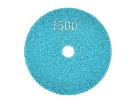Tarcza polerska do szlifowania gresu na mokro 100mm GR1500 (5/25/250) Geko