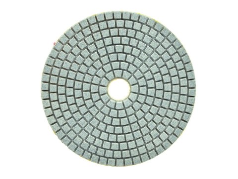 Tarcza polerska do szlifowania gresu na mokro 125mm GR100 (5/250) Geko