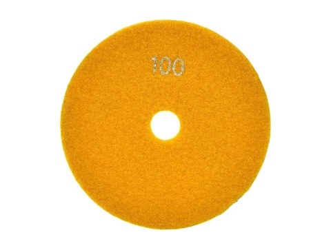 Tarcza polerska do szlifowania gresu na mokro 125mm GR100 (5/250) Geko