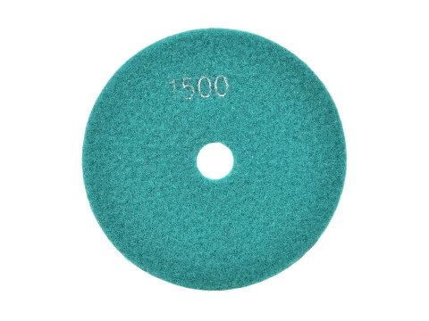 Tarcza polerska do szlifowania gresu na mokro 125mm GR1500 (5/25/250) Geko