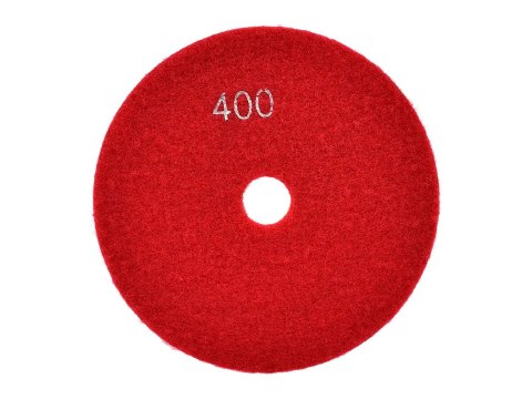 Tarcza polerska do szlifowania gresu na mokro 125mm GR400 (5/25/250) Geko