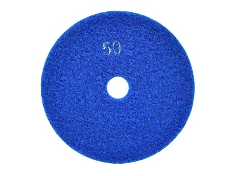 Tarcza polerska do szlifowania gresu na mokro 125mm GR50 (5/250) Geko