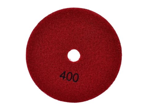 Tarcza polerska do szlifowania gresu na sucho 125mm GR400 (5/25/250) Geko