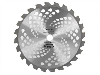 Tarcza z widią do podkaszarki spalinowej 255x25,4mmx24T (50) Geko