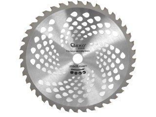 Tarcza z widią do podkaszarki spalinowej 255x25,4mmx40T (25/50) Geko
