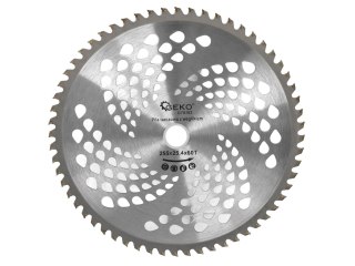 Tarcza z widią do podkaszarki spalinowej 255x25,4mmx60T (25/50) Geko