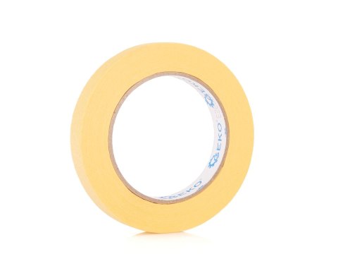 Taśma malarska - maskująca żółta - 19mm x 50m (72) Geko