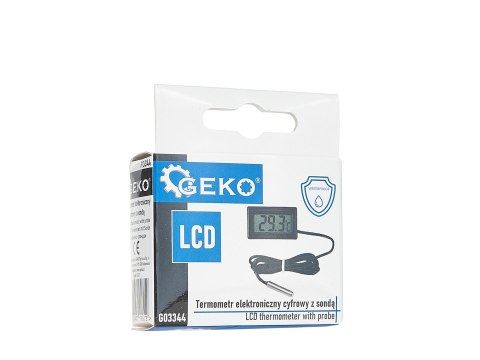 Termometr elektroniczny cyfrowy z sondą (500) Geko