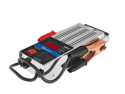 Tester LCD do sprawdzania akumulatorów 12V Geko