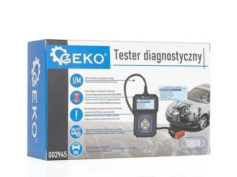 Tester diagnostyczny OBDII T31 Geko