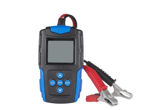 Tester - miernik LCD do sprawdzania akumulatorów 12/24V 3Ah-200Ah Geko