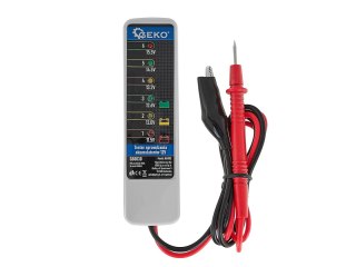 Tester sprawdzania akumulatorów 12V (10/40) Geko