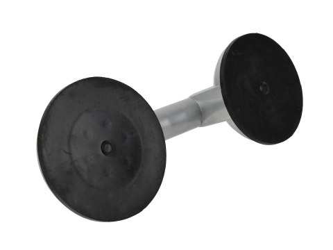 Uchwyt-Przyssawka do szyb 2x115mm Aluminium (24) Geko