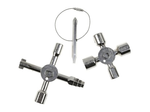 Uniwersalny klucz do szafek technicznych 10w1 (100) Geko