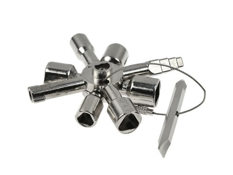 Uniwersalny klucz do szafek technicznych 10w1 (100) Geko
