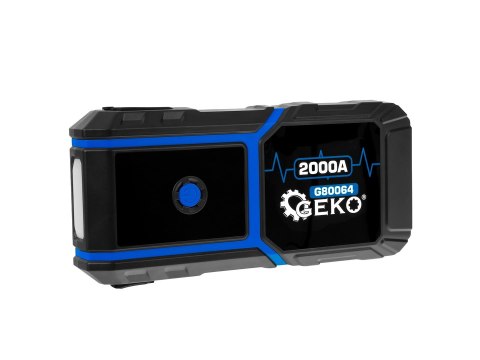 Urządzenie rozruchowe - JUMP STARTER 20000mAh 1000A LED QC3.0 12V Geko