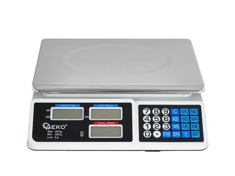 Waga elektroniczna 40kg LCD Geko