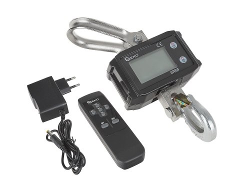 Waga hakowa magazynowa elektroniczna z pilotem 2000kg (5) Geko
