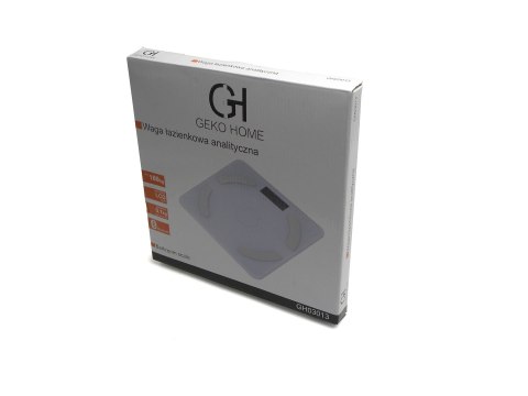 Waga łazienkowa analityczna z bluetooth Geko