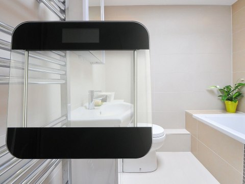 Waga łazienkowa szklana LCD 180kg 28 cm x 28 cm (10) Geko