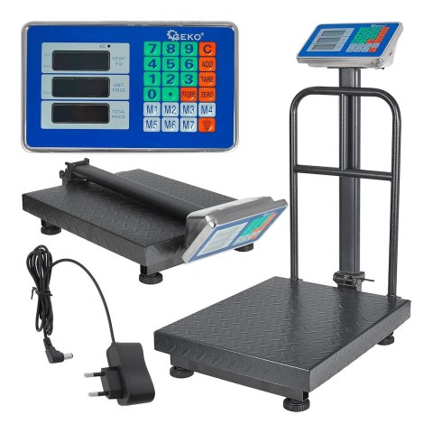 Waga platformowa 300kg LCD (1) Geko