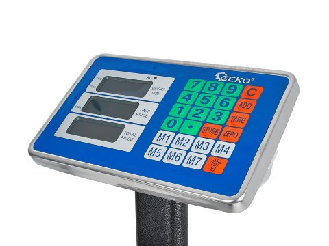 Waga platformowa 300kg LCD (1) Geko