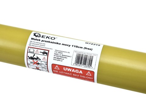 Wałek przekaźnika mocy 110cm (frez) (1) Geko