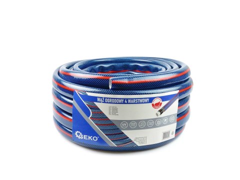 Wąż ogrodowy 4 Warstwowy 1" 30m GEKO NEW (42) Geko